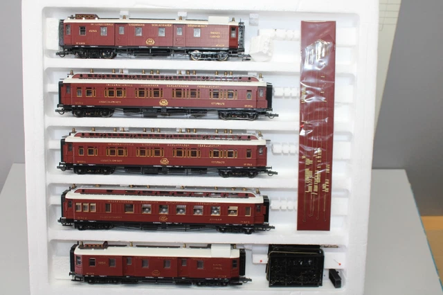 0 H0 Liliput Express Orient Personenwagen-Set CIWL LILIPUT OVP 5