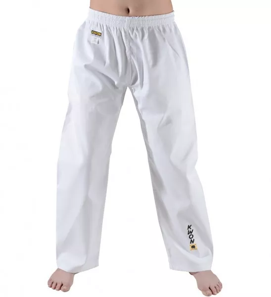 Kwon Universalhose Kampfsporthose. Weiß 100-140cm. Taekwondo,Karate,Ju Jutsu,usw