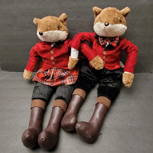 VINTAGE SEARS MR and Mrs Fox Huntsman Equestrian English Riding Hunt