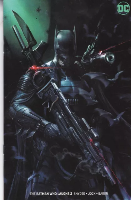 Dc Comics Batman Who Laughs #2 March 2019 Mattina Minimal Trade Dress Variant