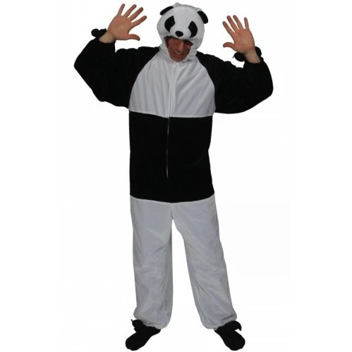 Costume Carnevale Uomo Da Panda Vestito Per Travestimento Di Animale Adulto