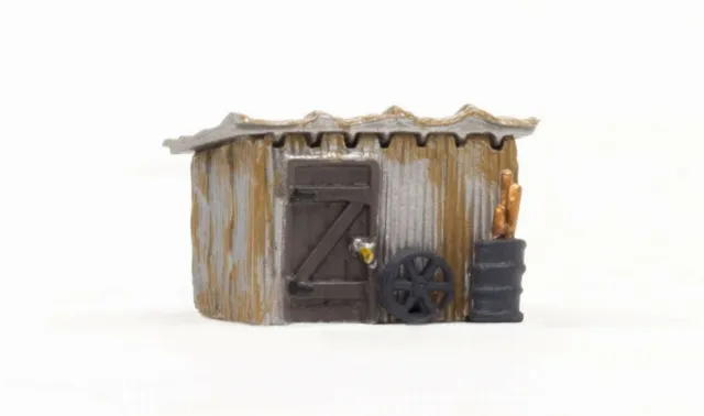 Woodland Scenics Built & Ready Tin Shack N Scale Building