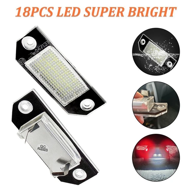 UNIVERSAL LICENSE PLATE Light 12V Rear Tail LED for Ford Focus