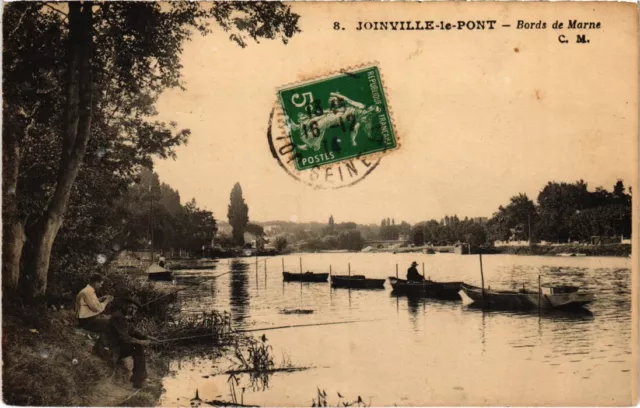 CPA Joinville-le-Pont Bords de la Marne FRANCE (1339451)