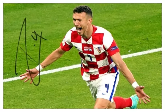 IVAN PERISIC - TOTTENHAM HOTSPUR & CROATIA - 6x4'' Signed Autograph PHOTO Print