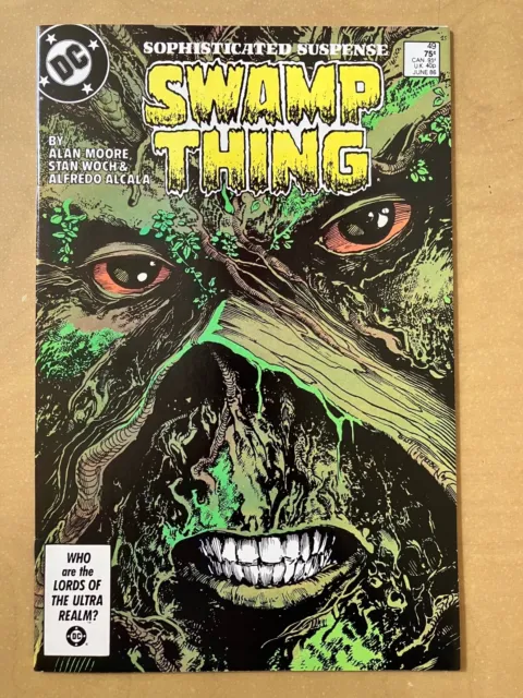 Swamp Thing #49 (1986) Alan Moore -(VF/NM) -1st Cameo Justice League Dark