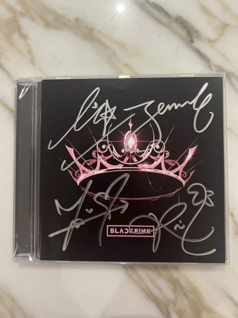 BLACKPINK Jennie Signed Autograph Born Pink Album Digipak SEALED