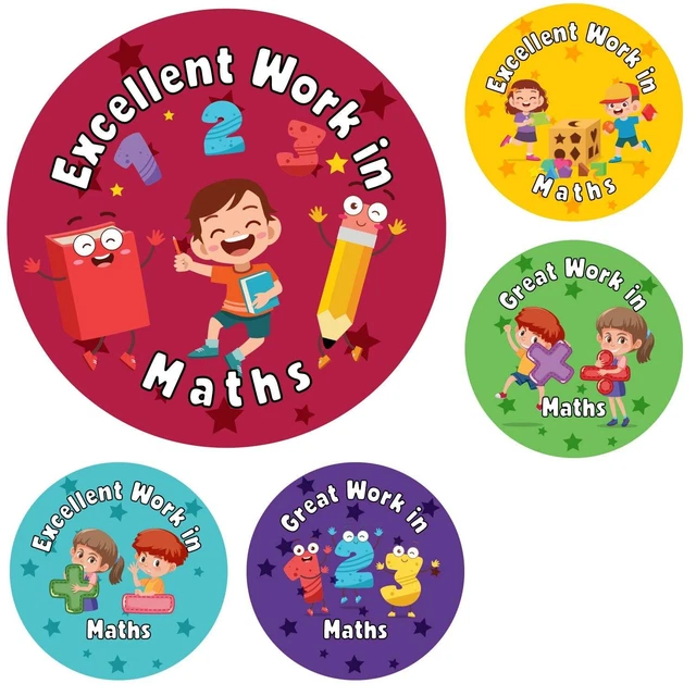 144 Rainbow Unicorns 30mm Stickers School Teacher Award Smile Reward - View #2