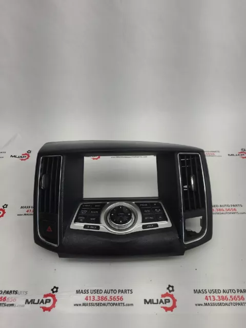 Used Oem 2009-2014 Nissan Maxima Radio Display Screen Control Panel