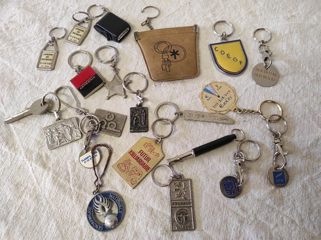 Lot De 20 Porte-clés Jeton De Caddie En Acrylique - Cadeau Remerciement "Merci Pour Tout" - Pour Enseignants, Collègues, Départ - 8