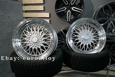 BBS New 18 inch 5X120 DEEP DISH BBS RS II 2 style alloy wheels for BMW E39 E60 E46 