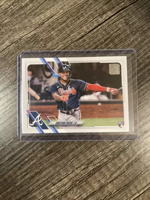 2021 Topps Christian Pache #187 Rookie Image Variation SP Braves