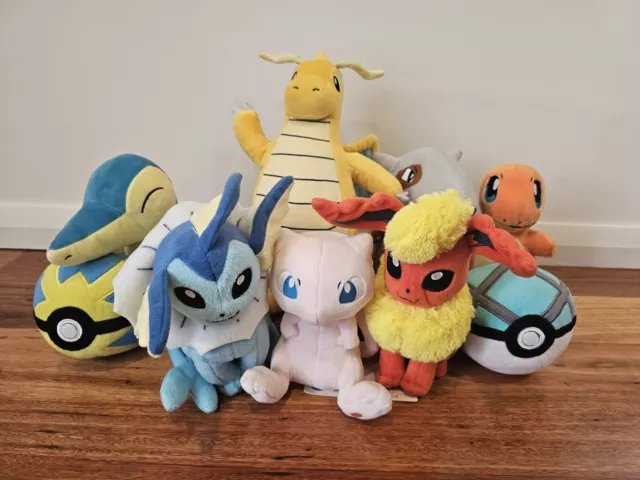 Pokemon Plush Shiny Vaporeon, Pokemon Plush Eeveelutions