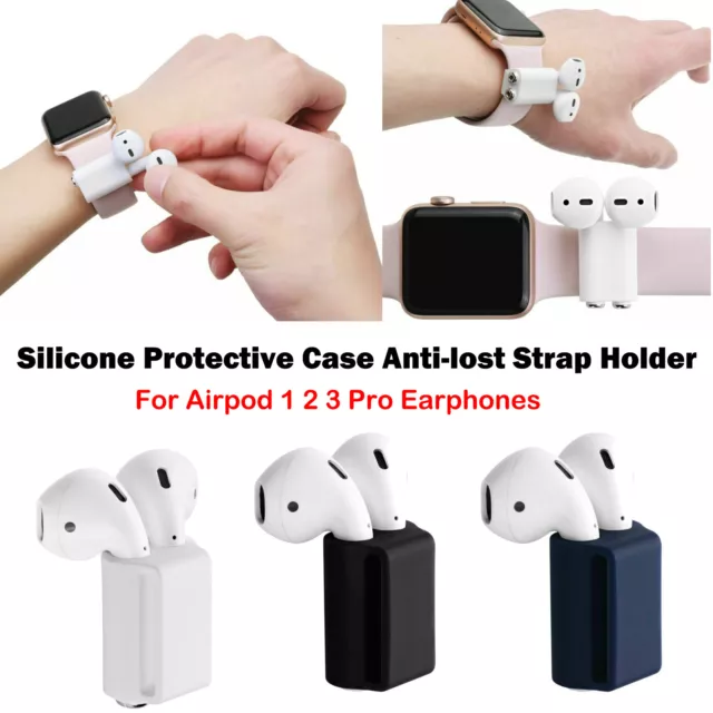 Earphone Silicone Protective Case Anti-lost Strap Holder For Airpod 1 2 3 Pro