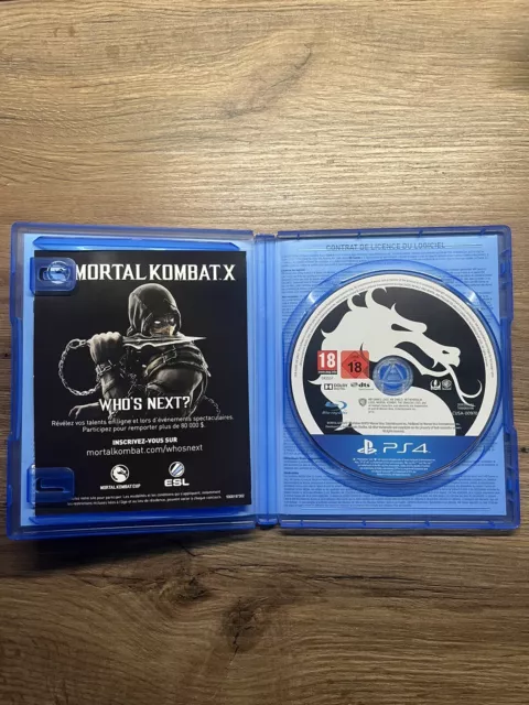 Jeu SONY Playstation PS4 - PAL - Mortal Kombat X - En Boîte