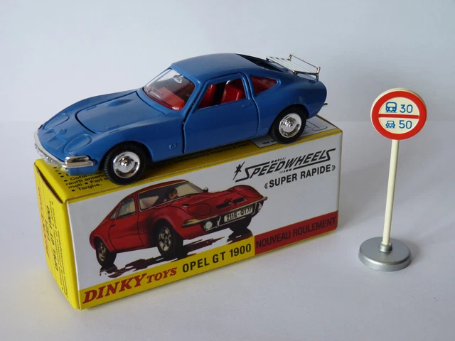 Lot De 15 Panneaux Signalisation Dinky Toys France – Échelle 1:43, Vintage