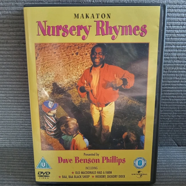 MAKATON NURSERY RHYMES (DVD) Dave Benson Phillips Children's Sign