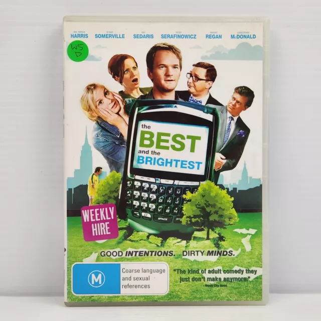 The Best and the Brightest DVD Movie 2010 Neil Patrick Harris Comedy R 4 Ex-Rent