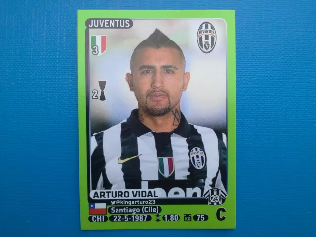 Figurine Calciatori Panini 2014-15 2015 n.252 Arturo Vidal Juventus