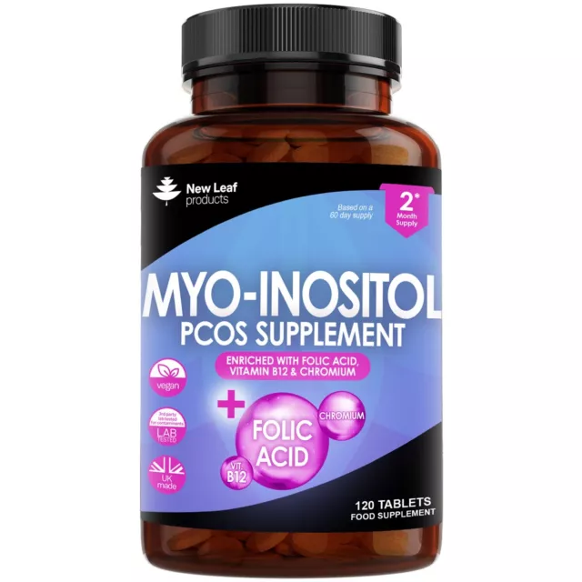 Myo-Inositol 500mg & L-5-MTHF Capsules
