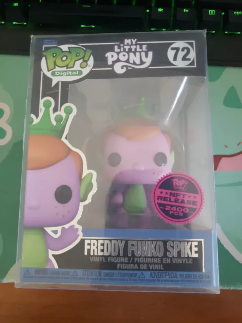 Funko Pop! Digital - MY LITTLE PONY #72 - Freddy Spike ROYALTY LE 2400