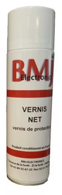 VERNIS DE PROTECTION SPECIAL POUR CARTE CIRCUIT ELECTRONIQUE MECANIQUE 650ml