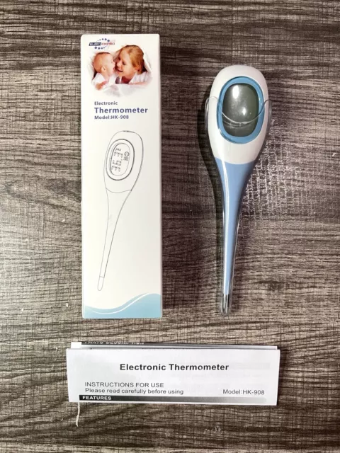 Termómetro digital Euro Depro HK-908 3 en 1 para medición oral de axila rectal