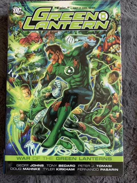 Green Lantern: War Of The Green Lanterns Graphic Novel Hardback - DC Comics