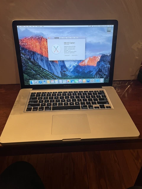 Apple MacBook Pro A1286 15-Inch Intel i5 2.4GHz Mid-2010 8GB Ram 320GB MC371LL/A