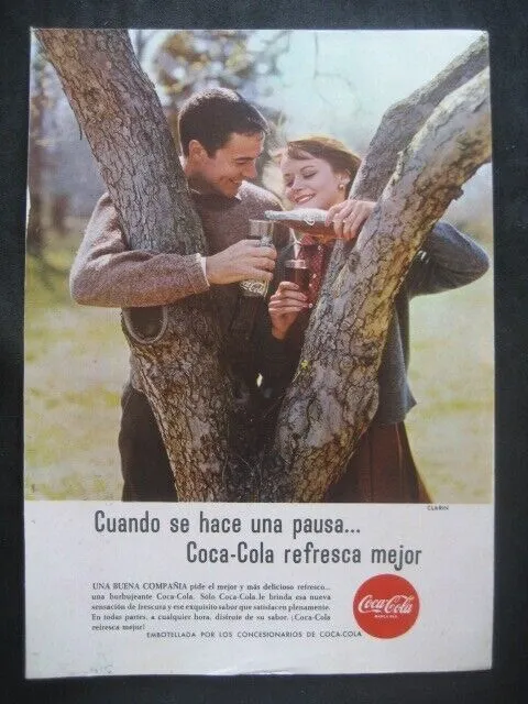 Coca-Cola Nº7. Pubblicità Su Riviste Degli Anni '60