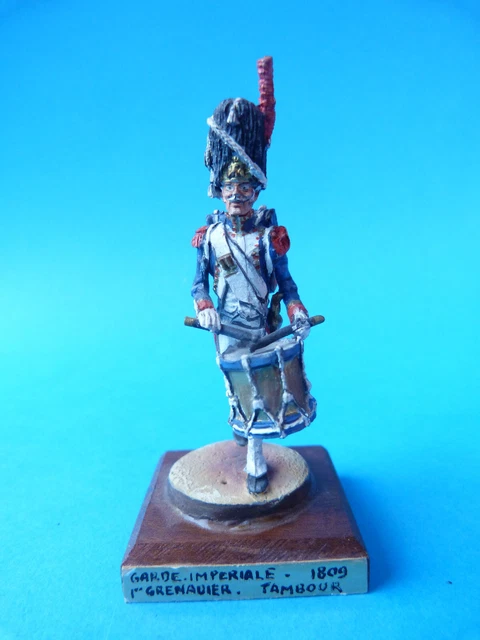 RARE Soldat Fusilier Grenadiers de la Garde Impériale - Signé Claude Alexandre