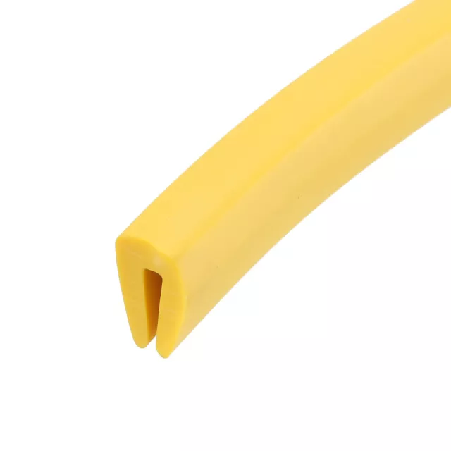 Edge Trim Yellow U Channel Edge Protector Fits 1/32"- 1/16"Edge 20ft Length