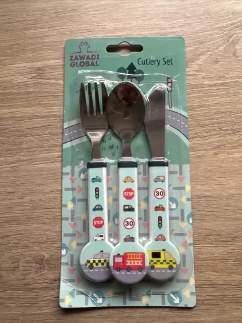 Kids/children/toddler Cutlery Set