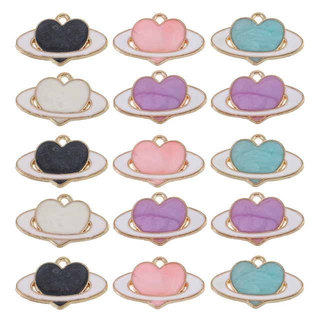 50 pcs Legierung Universum Charme Schmuck Machen Anhänger Keychain Ornamente
