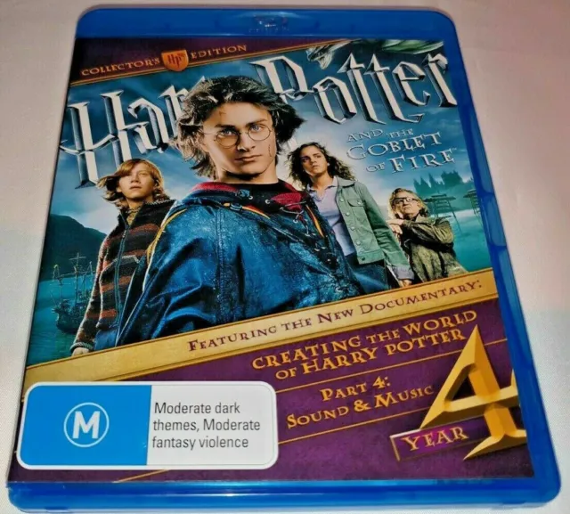 Harry Potter And The Goblet Of Fire BLU RAY (PAL, 2006, 2 Disc Set) Free Post