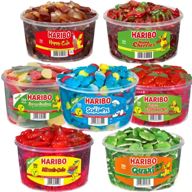 Haribo Paquete de Acción Una Mezcla De Diferentes Latas