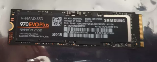 Samsung 970 EVO Plus MZ-V7S2T0BW Disque SSD Interne NVMe M.2, 2 To