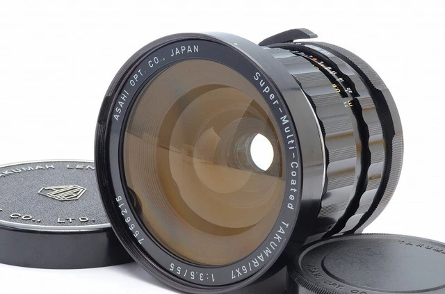 " N Mint " PENTAX Smc Takumar 6x7 55mm F/3.5 Objectif Pour 6x7 67 67II De Japon