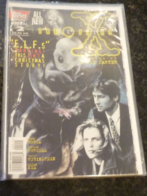 THE X-FILES Comic - Annual 2 - Vol 1 - No 2 - 1996 Direct copy - Topps Comics