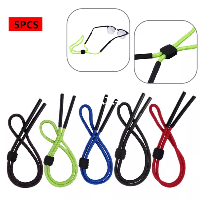 5x Floating Glasses Retainer Sports Cord Sunglasses Strap Rope Eyeglasses String