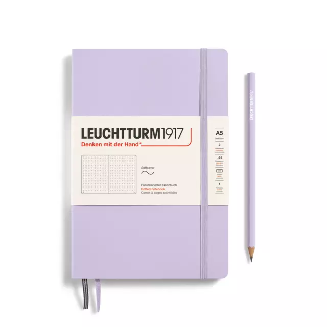 Notebook Medium A5 Soft Puntini Lilac | Leuchtturm 1917