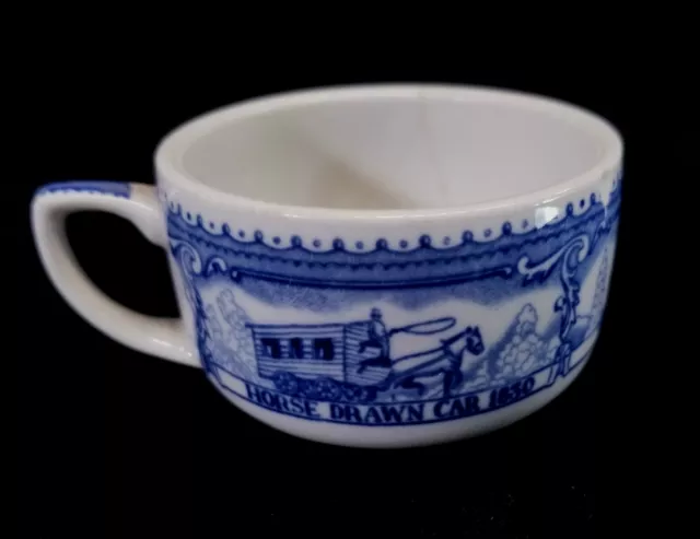 Vintage 1927 Centennial B & O Railroad China Demitasse Tea Cup By Shenango