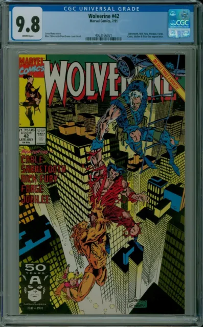 Wolverine #42 CGC 9.8 NM/MT white pages Marvel comics 4063166021