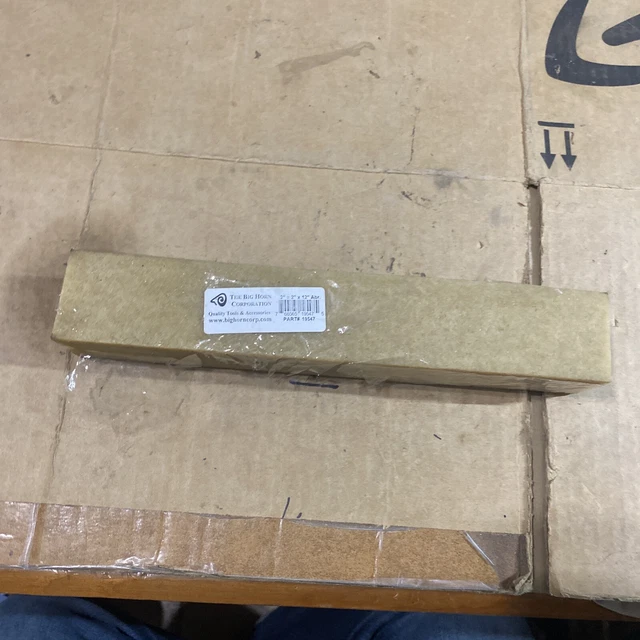 Big Horn 12" x 2" x 2" Abrasive Sanding Belt Cleaning Sticks Cleaner - 19547