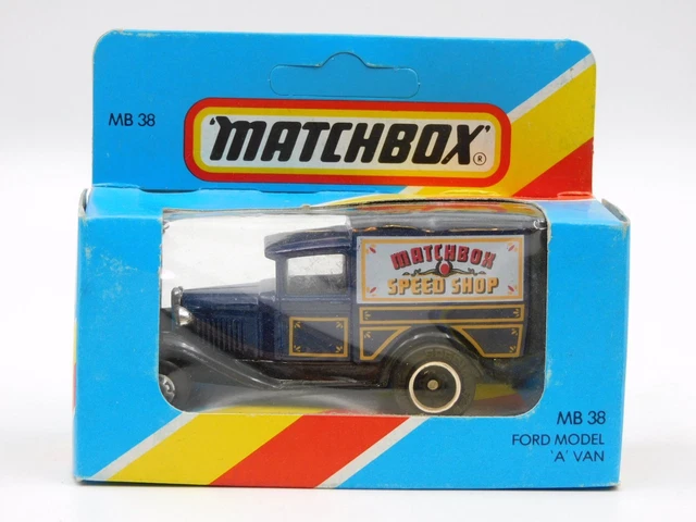 Ancienne Voiture Matchbox MB 60 Ford Transit - Livraison XP Express Parcel, Encore Emballée