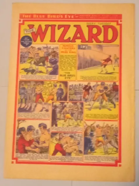 THE WIZARD Comic. 23rd February 1952. No 1952. Hornet Hotspur Adventure Rover