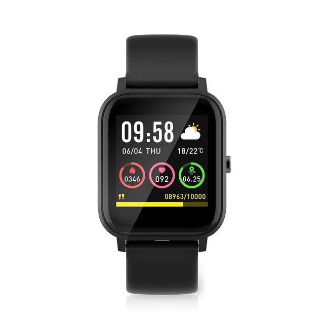 Montre Connectée Fitness Náramek Écran LCD  IP68   Android™ / IOS | Noir