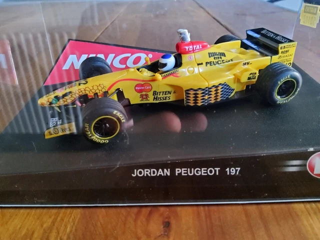 Ninco F1 Jordan Peugeot 197 #11 , 50172 Slotcar Scalextric Compatible