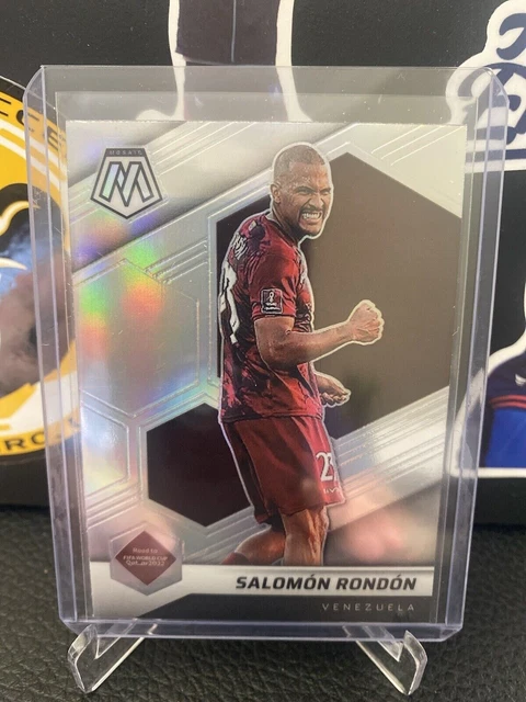 2021-22 Mosaic Road to World Cup Salomon Rondon Silver Prizm #94 Venezuela FIFA