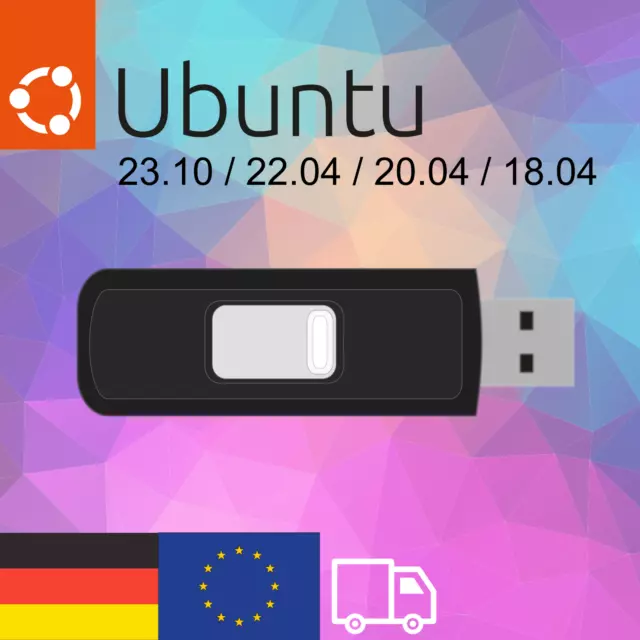 Ubuntu Linux Installazione chiavetta USB supporto di installazione 23.10 22.04 20.04 18.04